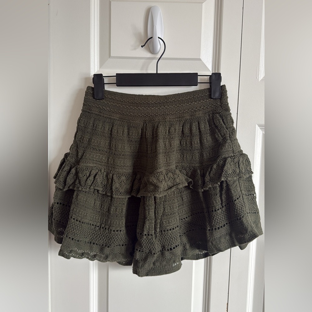Aerie Crochet Skirt